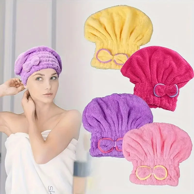 Hair Spa Wellness - Touca de Cabelo de Secagem Rápida