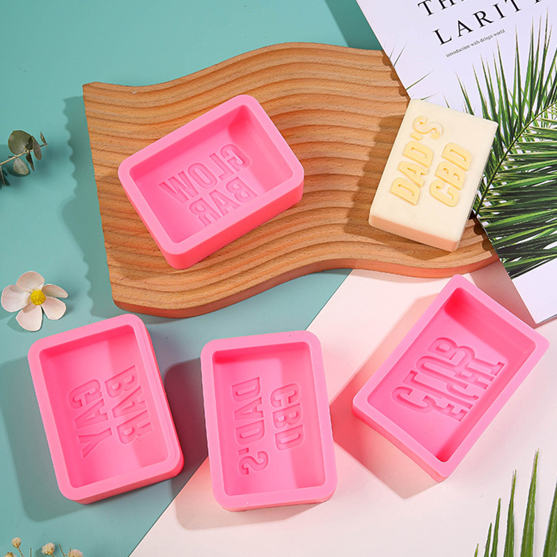 Bath Bomb Mold - Soap Silicone Mold com letras para