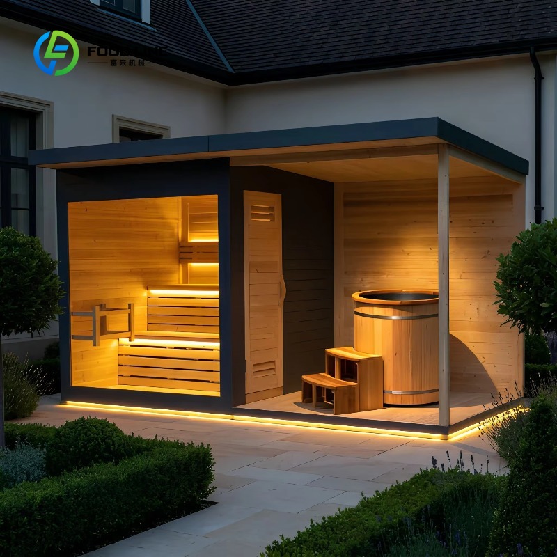 Wellness Resort Spa - Sauna Externa Personalizada com Banho de