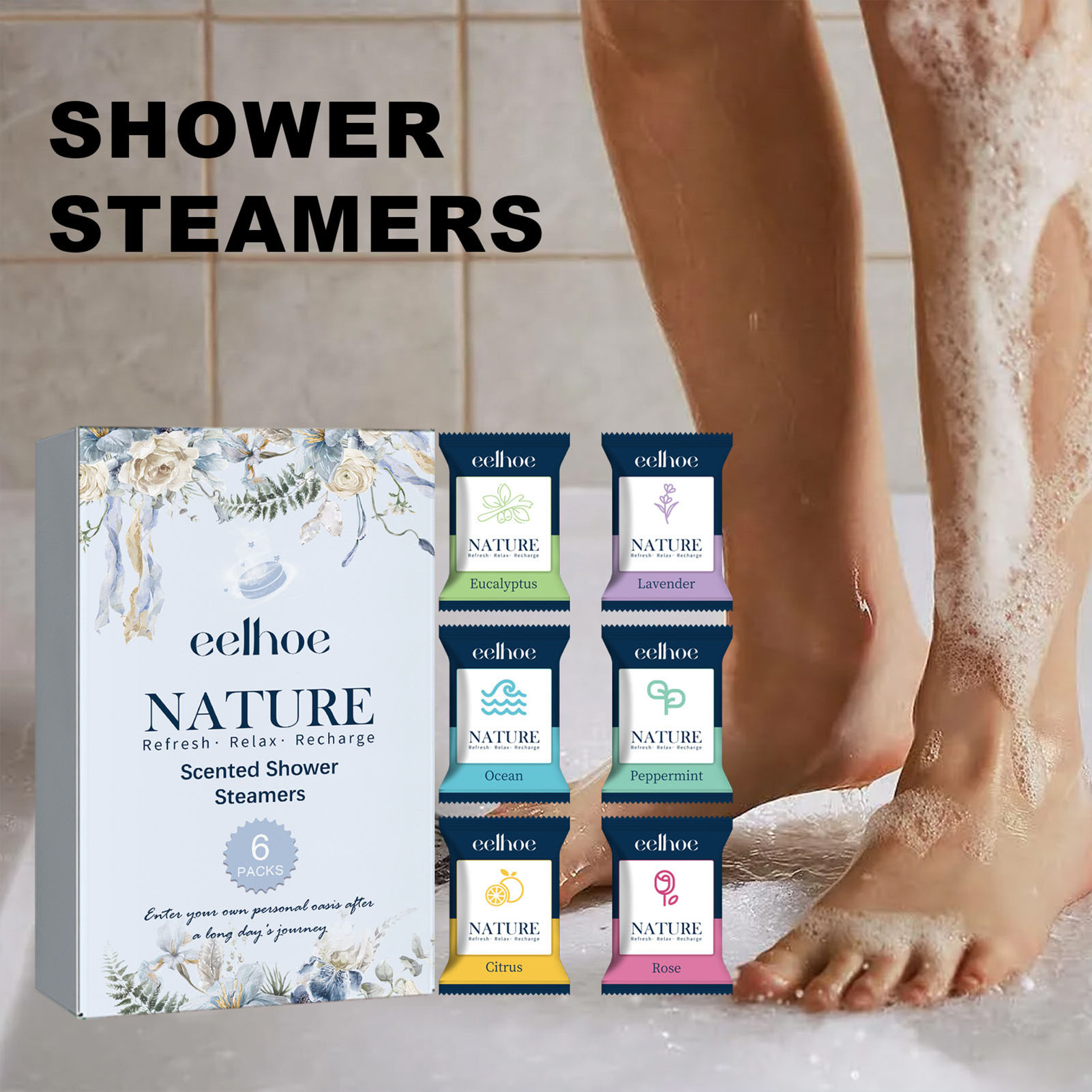 6 pçs comprimidos de chuveiro  - Shower Steamer Tablet avaliação e preço
