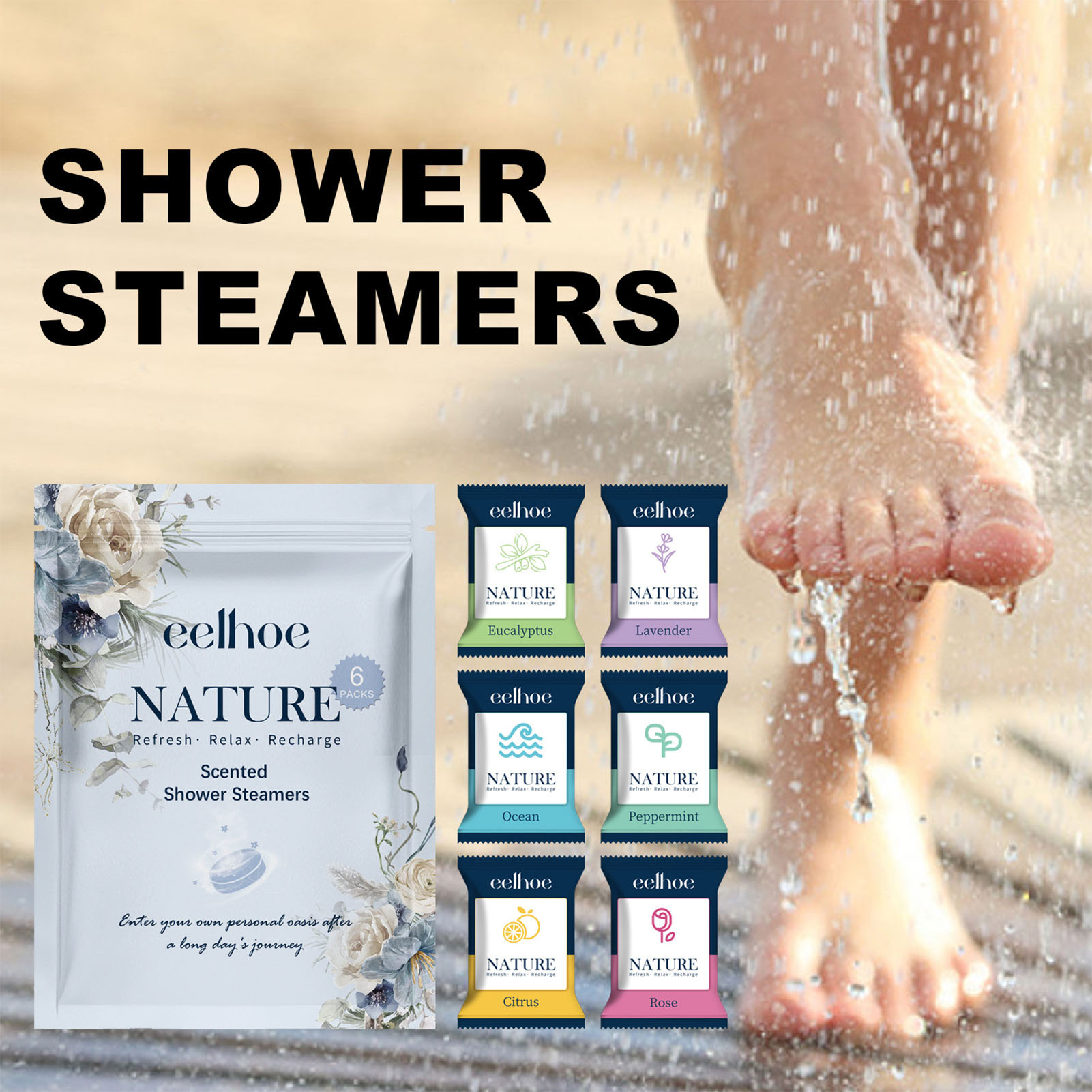 6 pçs comprimidos de chuveiro  - Shower Steamer Tablet avaliação e preço