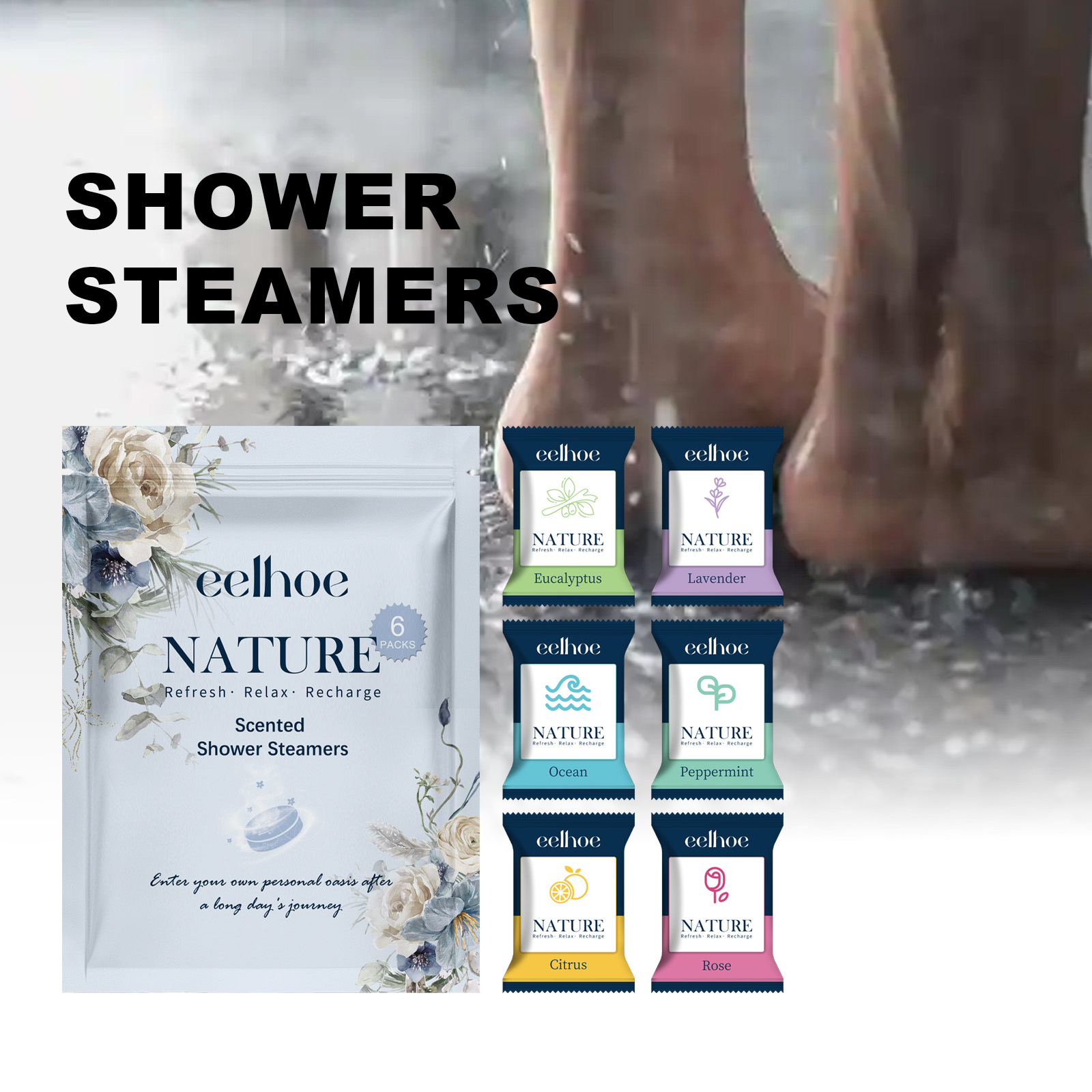 Eelhoe chuveiro vapor tablet n - Shower Steamer Tablet avaliação e preço