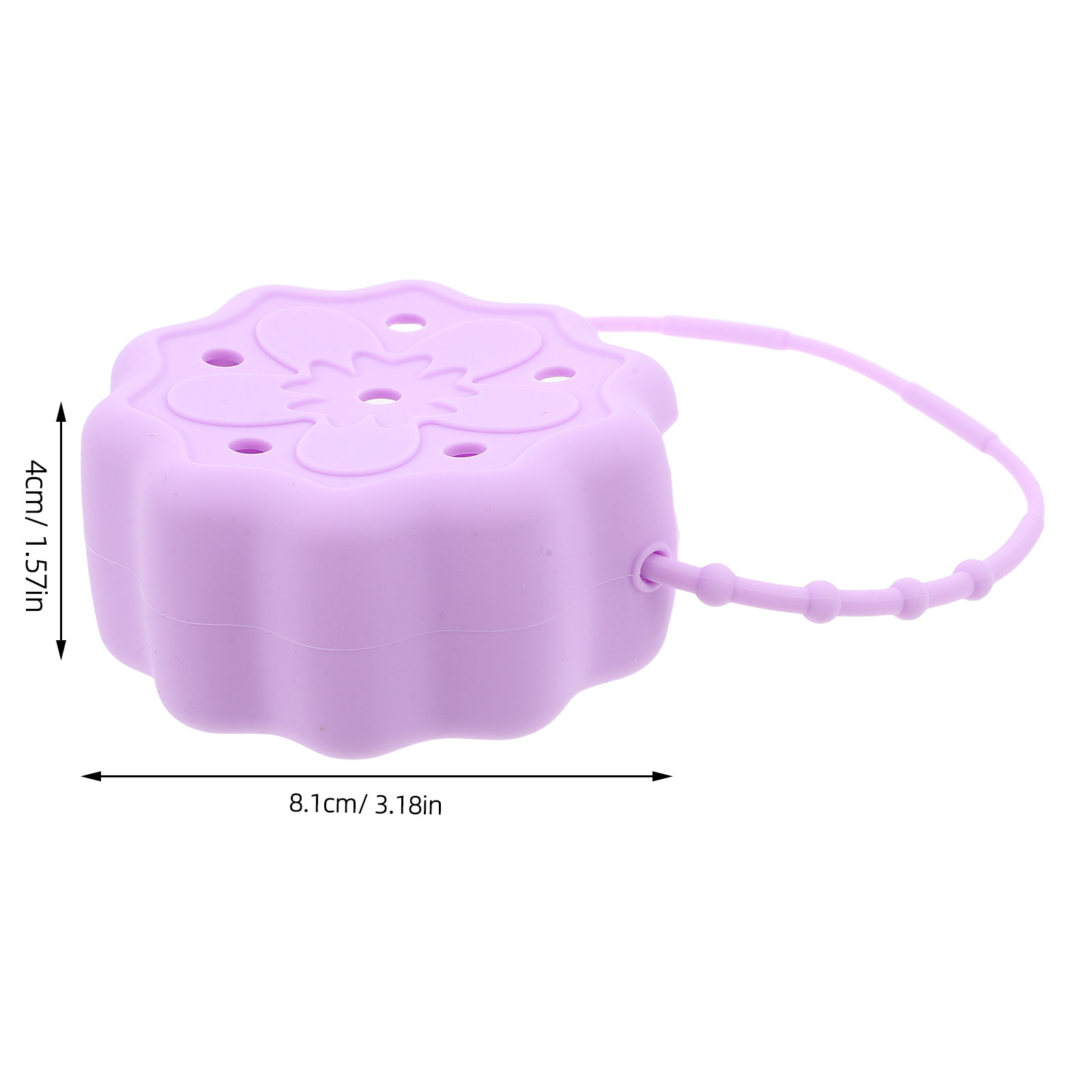 Suporte de silicone roxo para  - Shower Steamer Tablet avaliação e preço