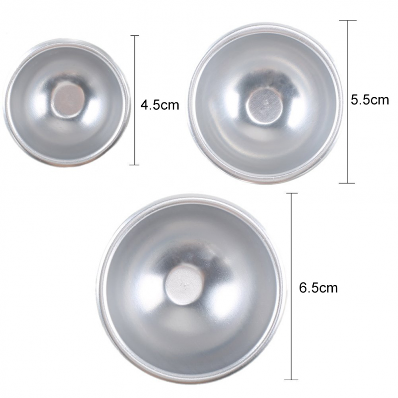 Kit de 6 Formas Esféricas para - Bath Bomb Mold avaliação e preço