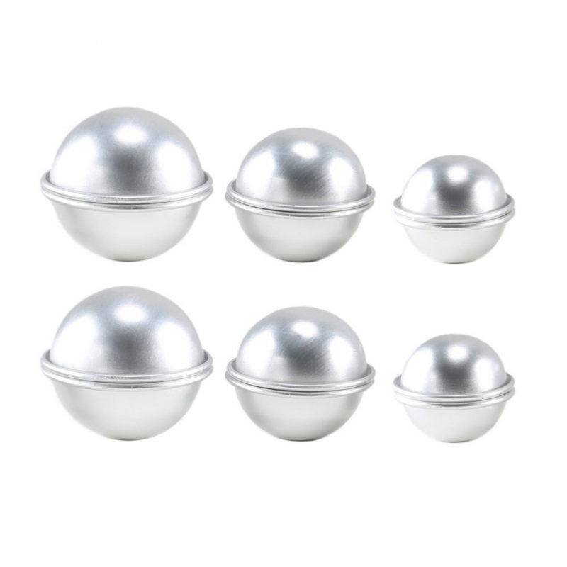 Kit de 6 Formas Esféricas para - Bath Bomb Mold avaliação e preço