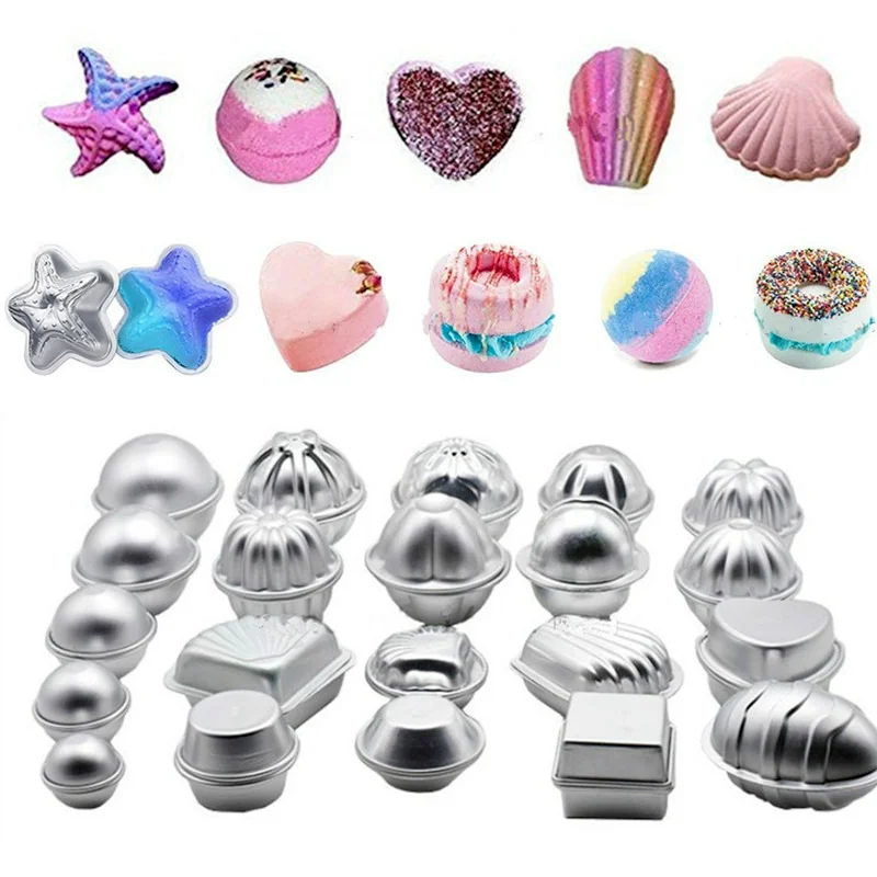 1 par de moldes de bomba de ba - Bath Bomb Mold avaliação e preço