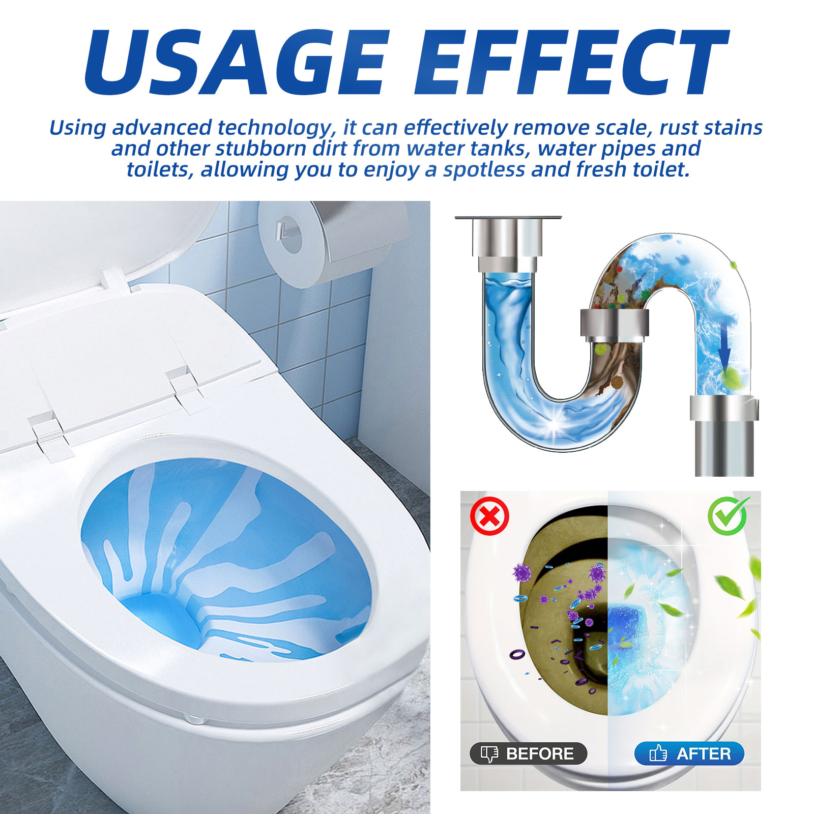Pastilhas Efervescentes Azuis  - Shower Steamer Tablet avaliação e preço