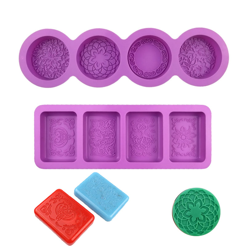 Molde de silicone com padrão d - Bath Bomb Mold avaliação e preço