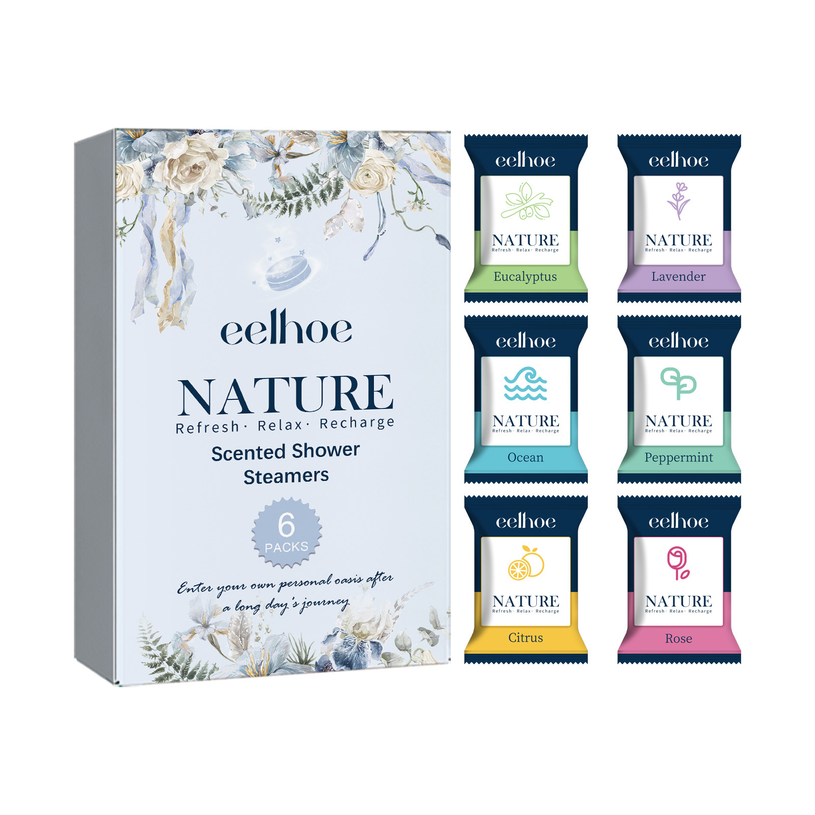 EELHOE Alívio Natural Scented  - Shower Steamer Tablet avaliação e preço