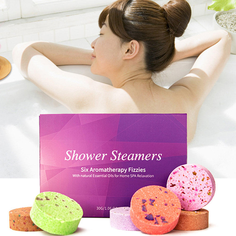 6 Pastilhas Efervescentes para - Shower Steamer Tablet avaliação e preço